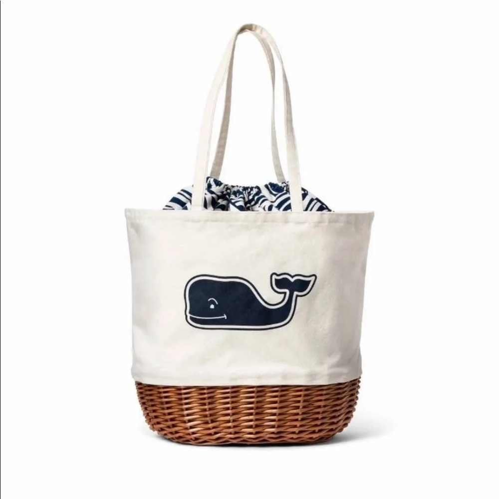 Vineyard Vines Target Basket Beach Tote Bag